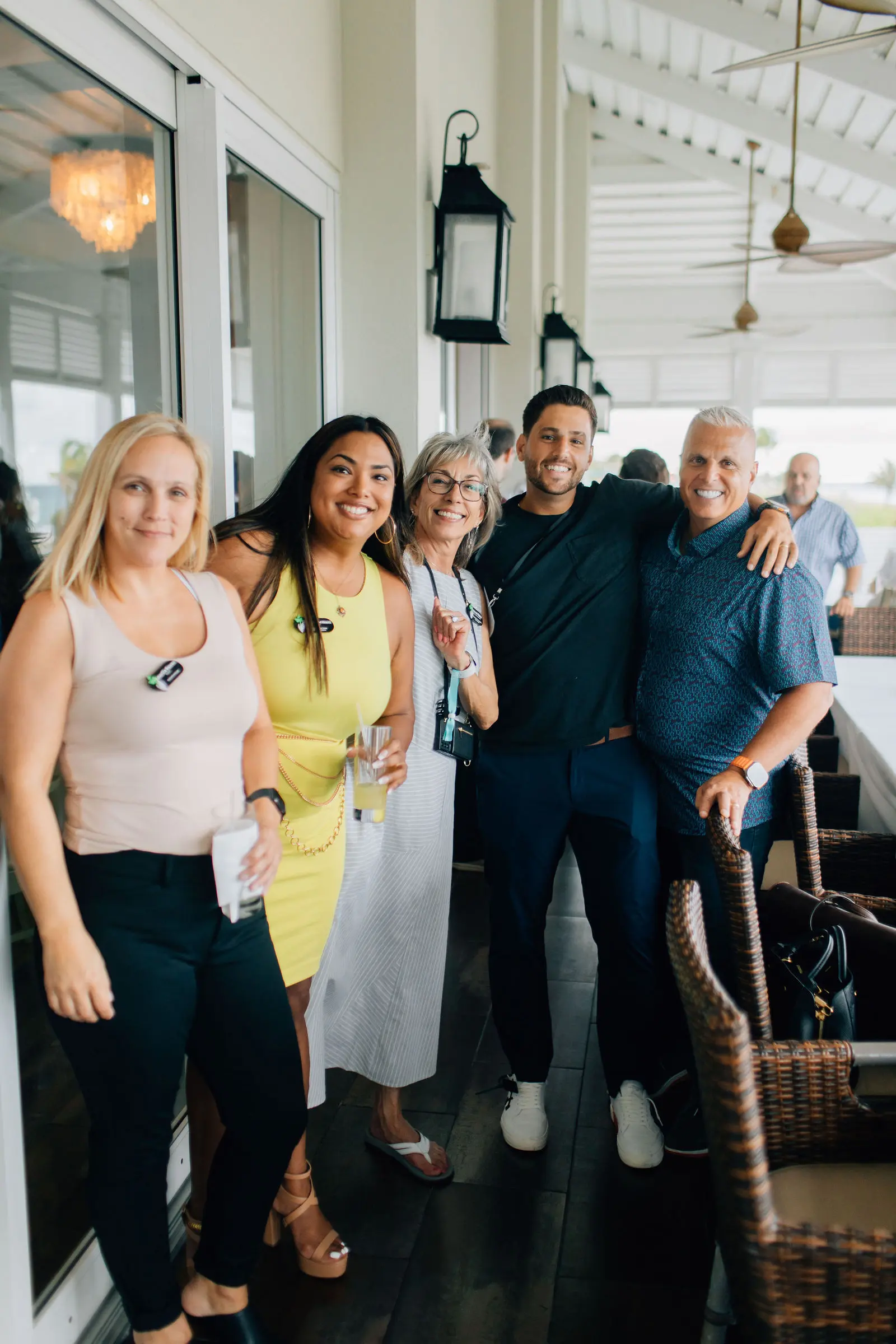 PCAH franchise partners networking at a conference