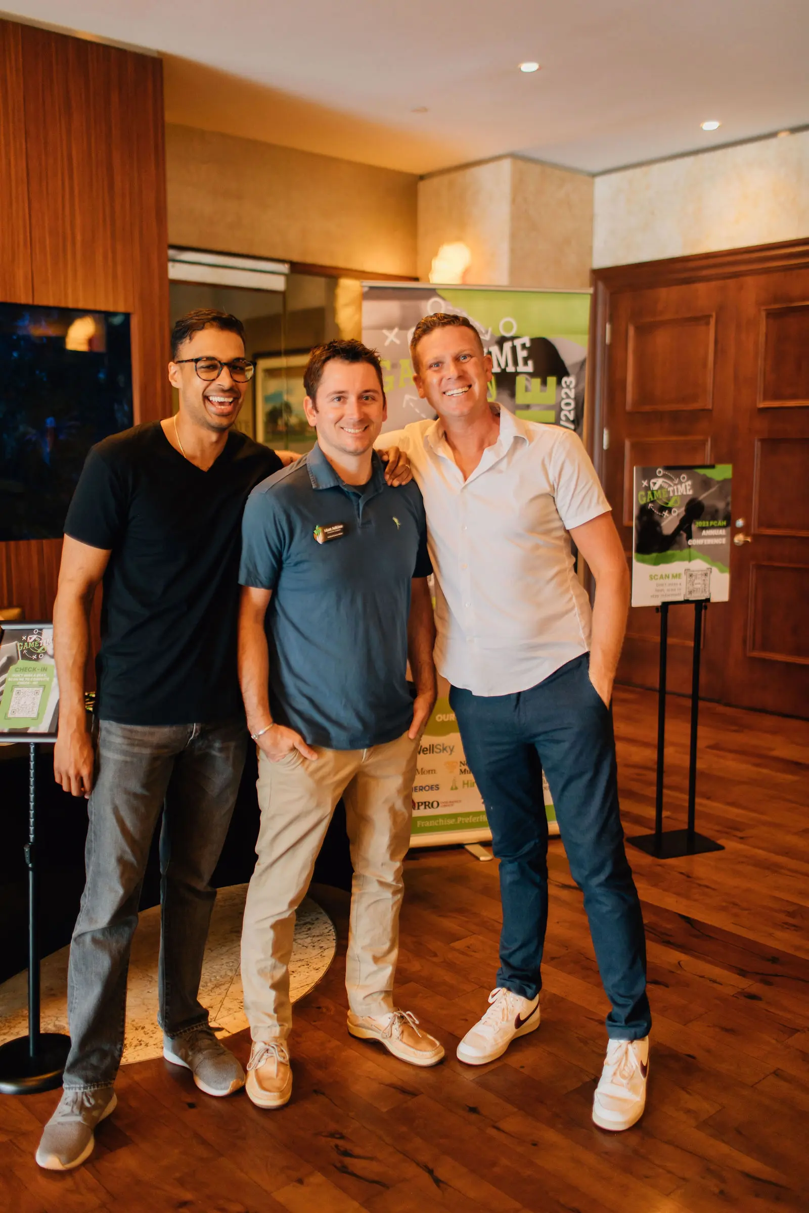 PCAH franchise partners connecting during the discovery process