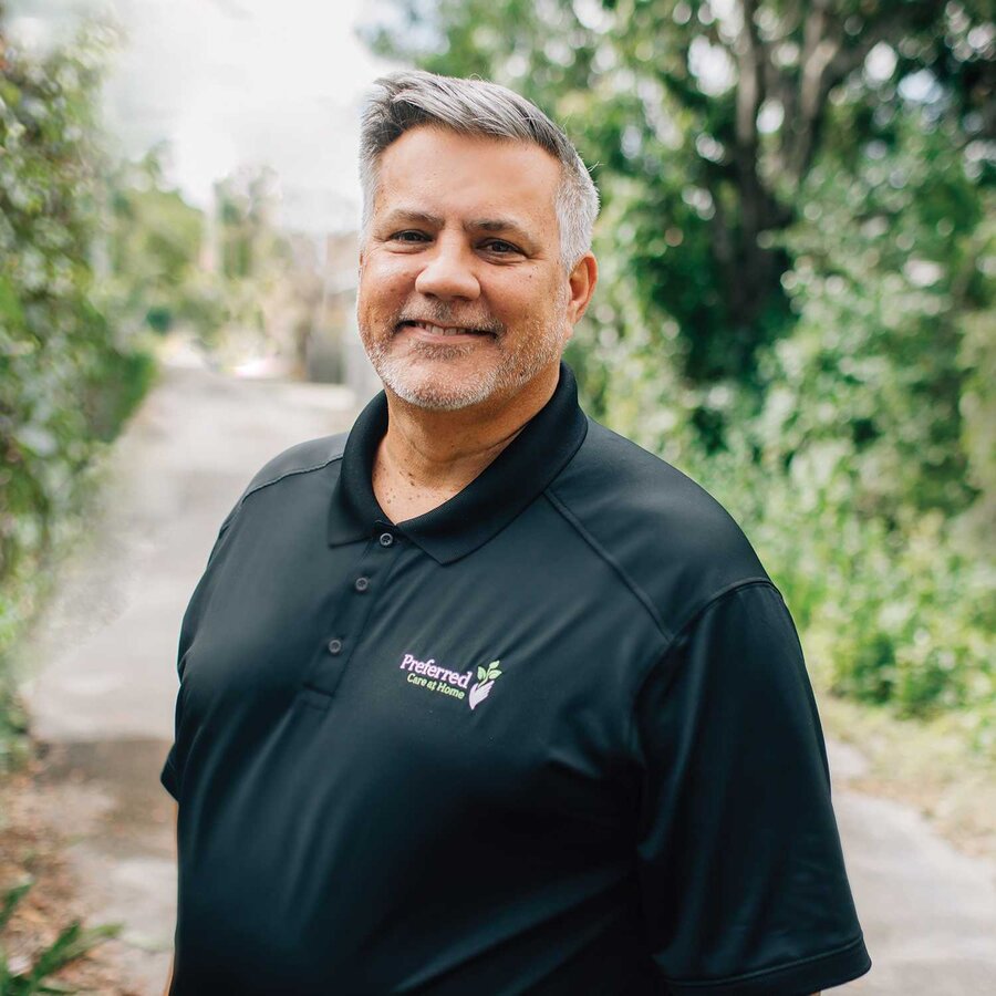 Fred Gushue, owner of Preferred Care at Home of Brevard