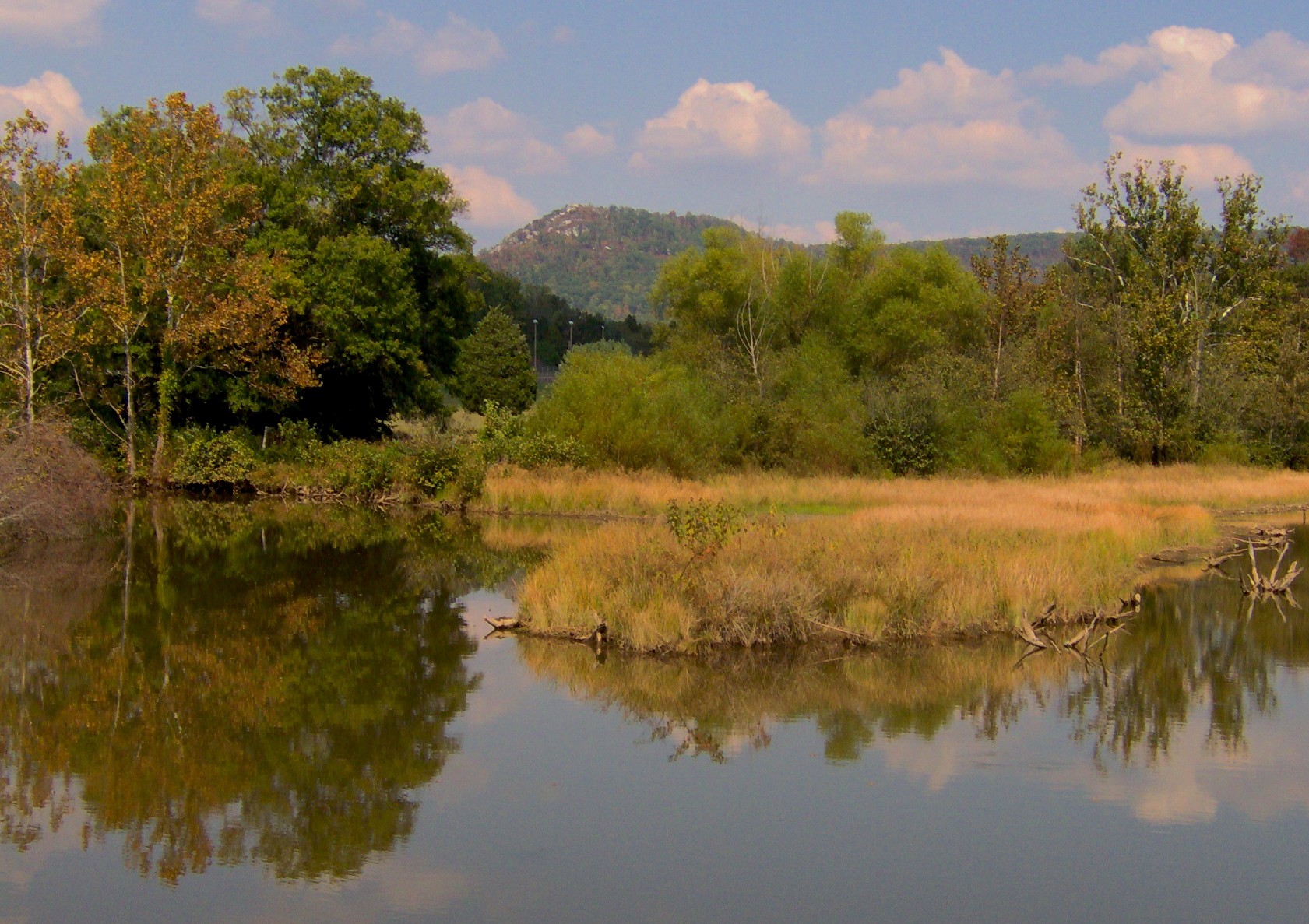 Lake on the Cumberland Plateau near Crossville and Lake Tansi, Tennessee