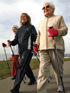 Nordic Walking – Seniors Leading the Way in Health and Fitness Nordic Walking – Seniors Leading the Way in Health and Fitness