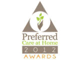 2012 Top Producer award for Preferred Care at Home, a top provider of senior home care in Anchorage, Alaska and surrounding areas.
