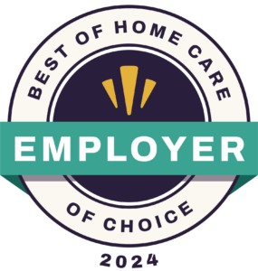 Best of Home Care Employer of Choice award 2024 for Preferred Care at Home's outstanding caregiver satisfaction in Nashville, Hendersonville, Madison, Gallatin, White House, and surrounding areas.