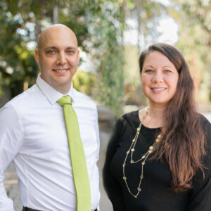 Mallory and Burton Collins, the proud owners of Preferred Care at Home of Indian River and St. Lucie.