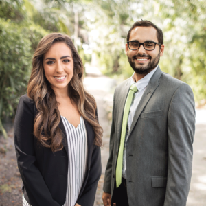 Natalie Caldwell and Richard Greene, proud owners of Preferred Care at Home of South Miami.