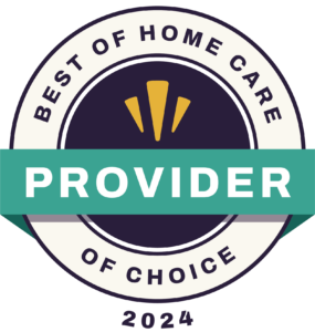 Preferred Care at Home Provider of Choice 2024 award for top-rated home care in Anchorage, Alaska and surrounding areas.
