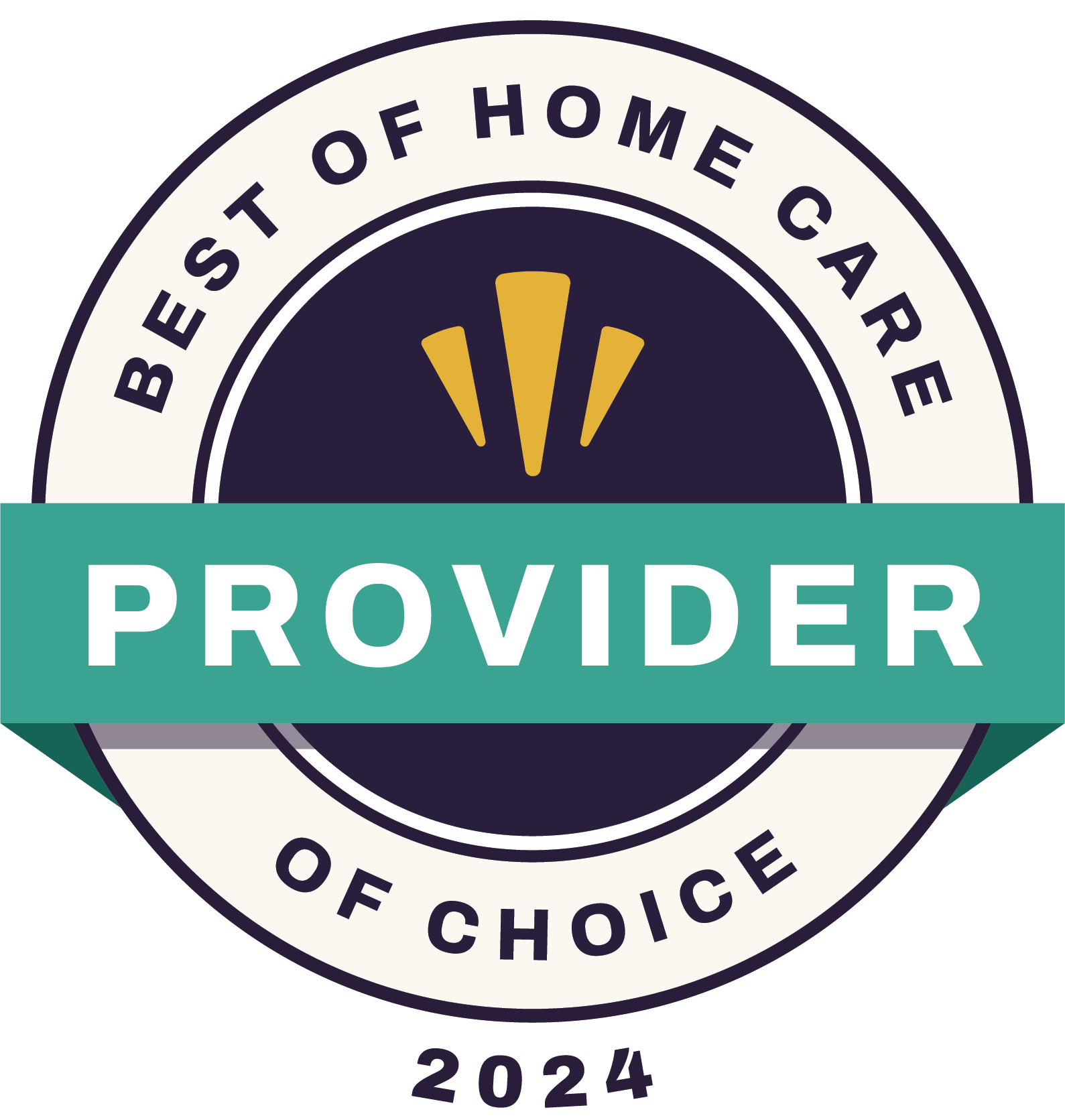 Preferred Care at Home Provider of Choice 2024 award for top-rated home care in Nashville, Hendersonville, White House, Gallatin, Madison, and surrounding areas.