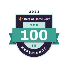 2023 Best of Home Care Experience Award given to Preferred Care at Home for outstanding senior care in Nashville, Gallatin, Hendersonville, Madison, White House, and surrounding areas.