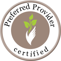 Certified Preferred Provider badge for top-quality home care services in Nashville, Gallatin, Hendersonville, White House, Madison, and surrounding areas