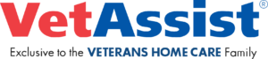 VetAssist logo, indicating that Preferred Care at Home of Central Fairfield offers in-home care services for veterans.